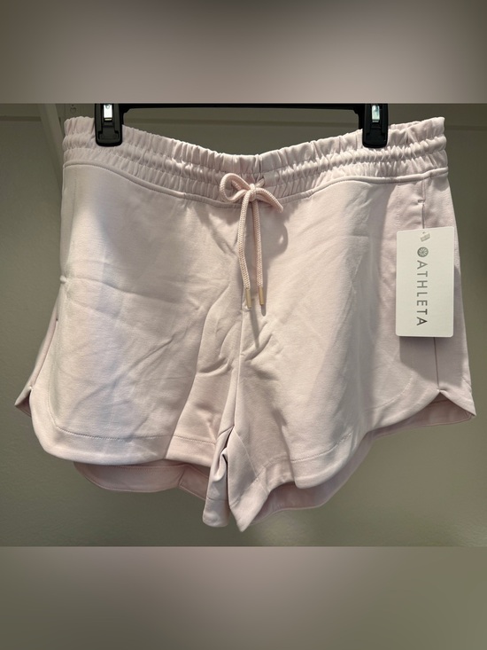 Athleta Pants - Athleta Pale Pink Drawstring Waist Shorts